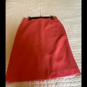 J Crew No.2 Pencil Skirt in Italian Stretch Wool